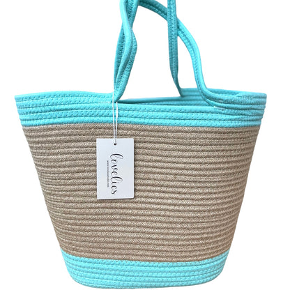 LOVELIES Sommertasche Shopper groß türkis