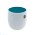 Mel Vase "Happy Spring" klein petrol