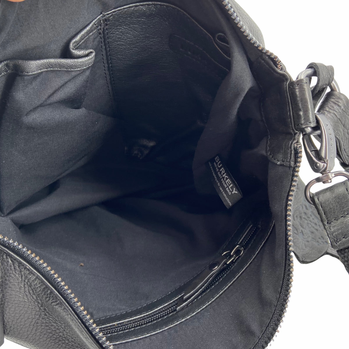 Burkely Just Jolie Schultertasche, Umhängetasche, Beuteltasche, Hobo groß schwarz