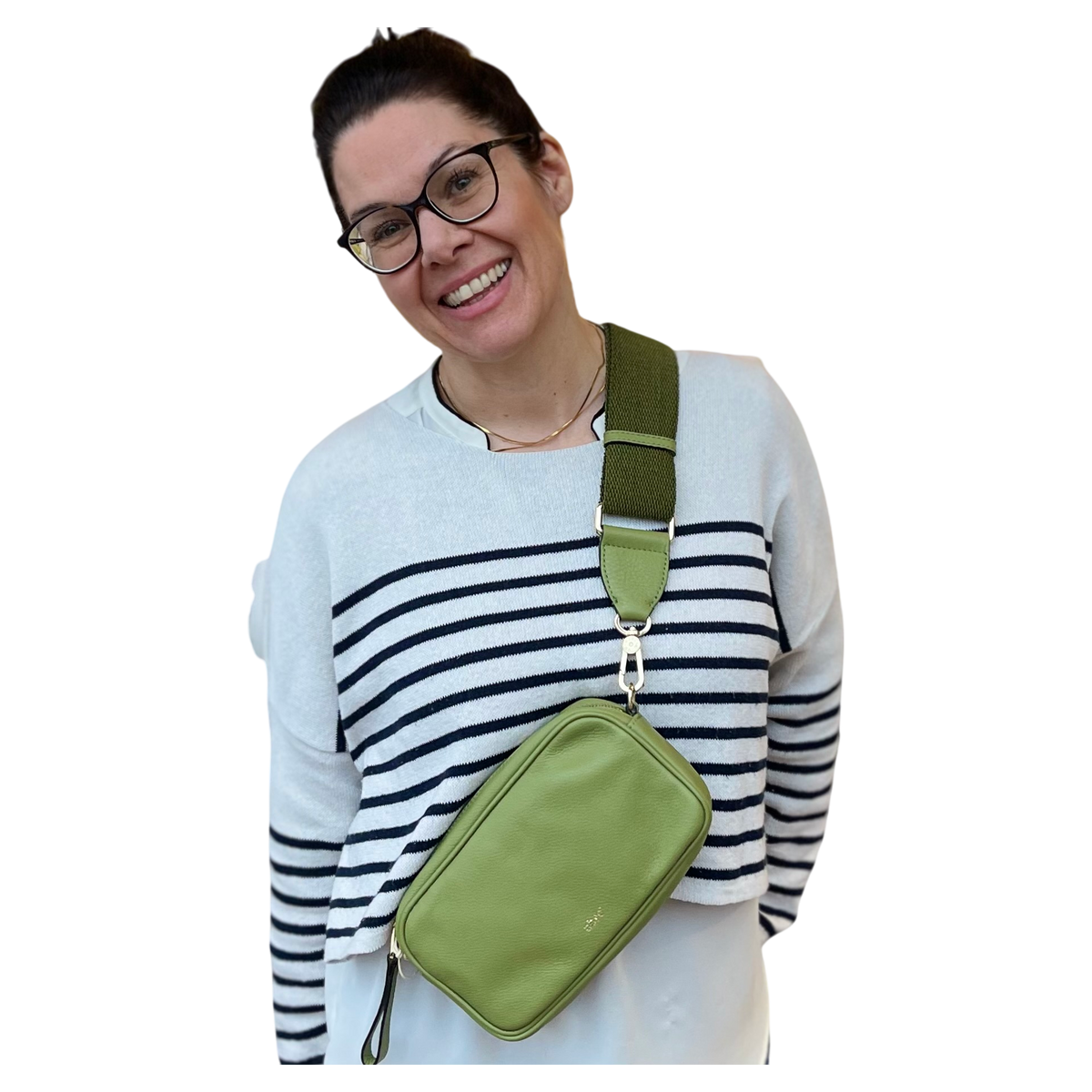 abro TINA Umhängetasche olive