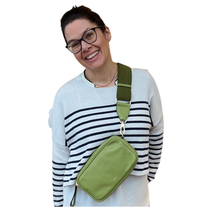 abro TINA Umhängetasche olive