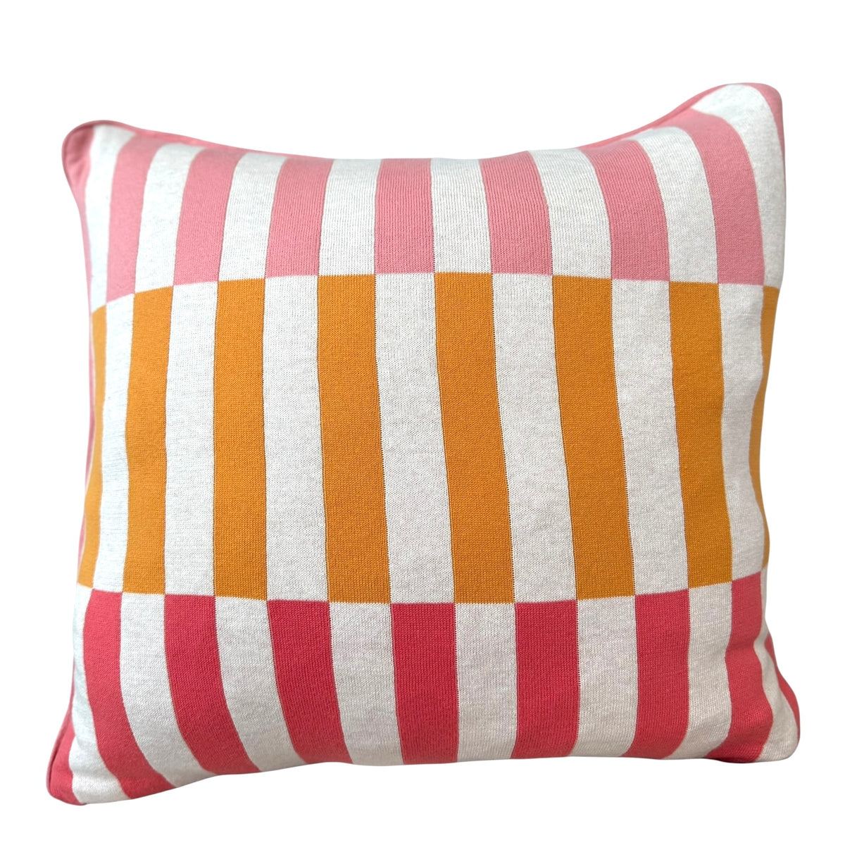 Funky Doris Kissenhülle MOJO PINK koralle orange