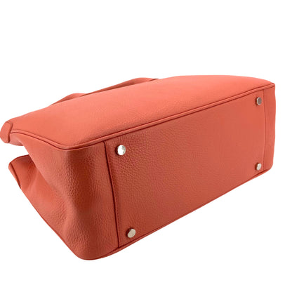 Maxima Handtasche mittel, salmone lachs apricot