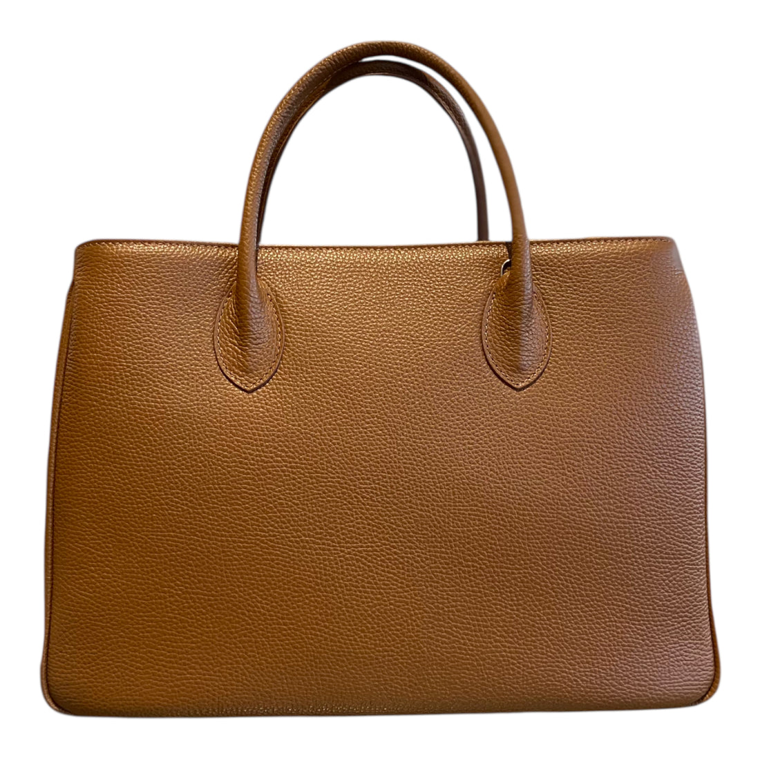 Maxima Handtasche groß cuoio, cognac