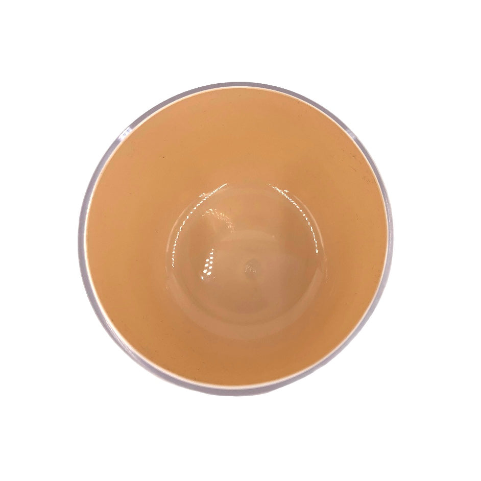 Mel Vase "Happy Spring" mittel, sand/puder