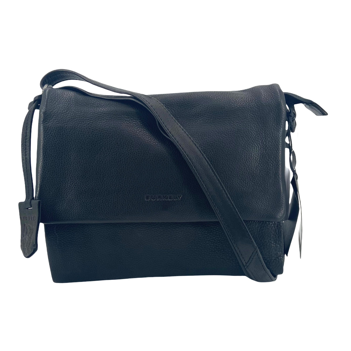 Burkely LUSH LUCY Überschlagtasche Umhängetasche schwarz