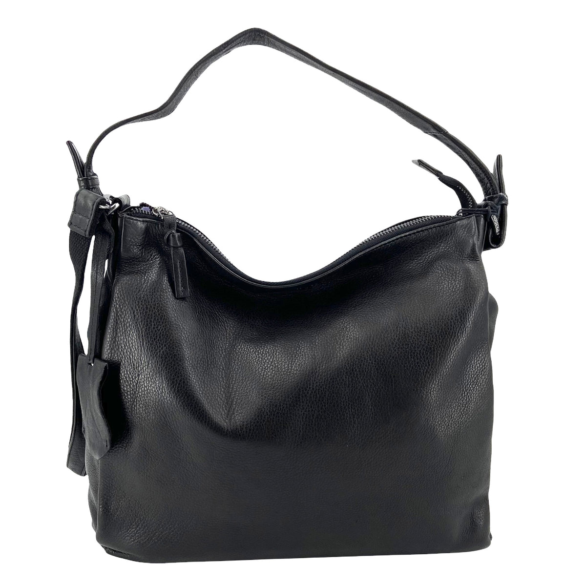 Burkely Just Jolie Schultertasche, Umhängetasche, Beuteltasche, Hobo groß schwarz