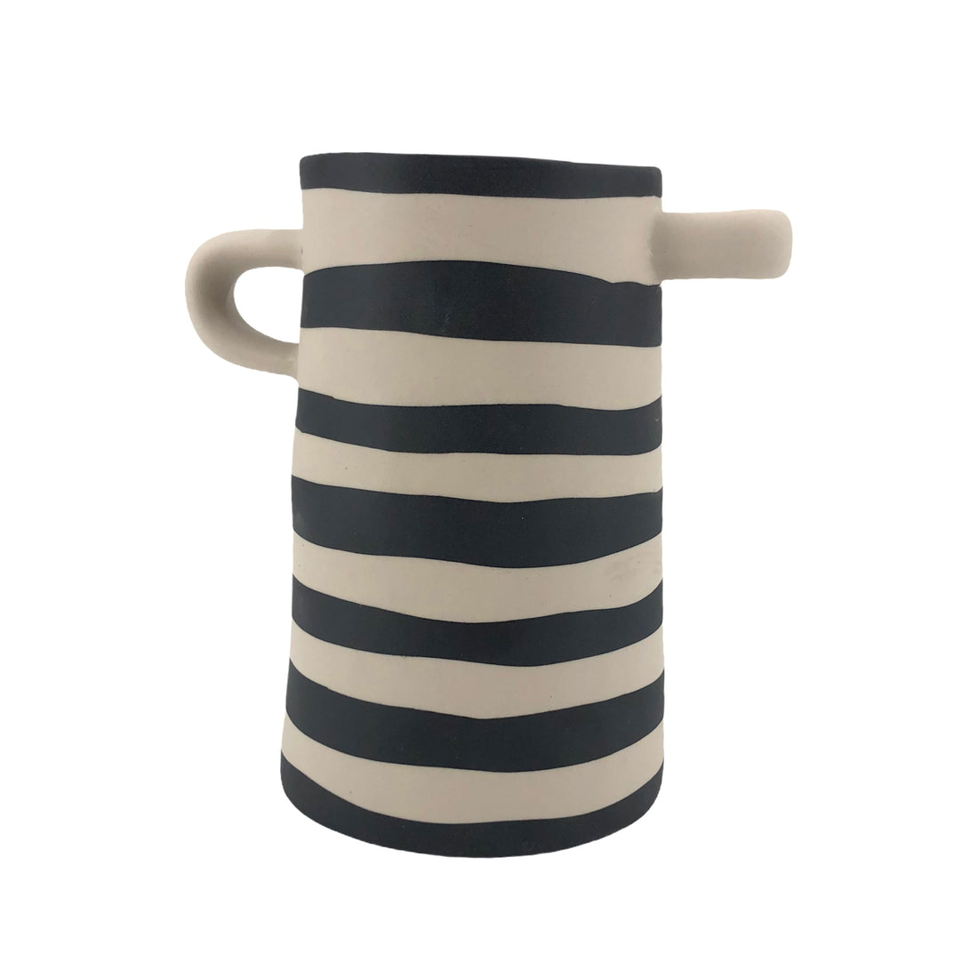 ASA Selection RAYU Vase klein natur schwarz gestreift
