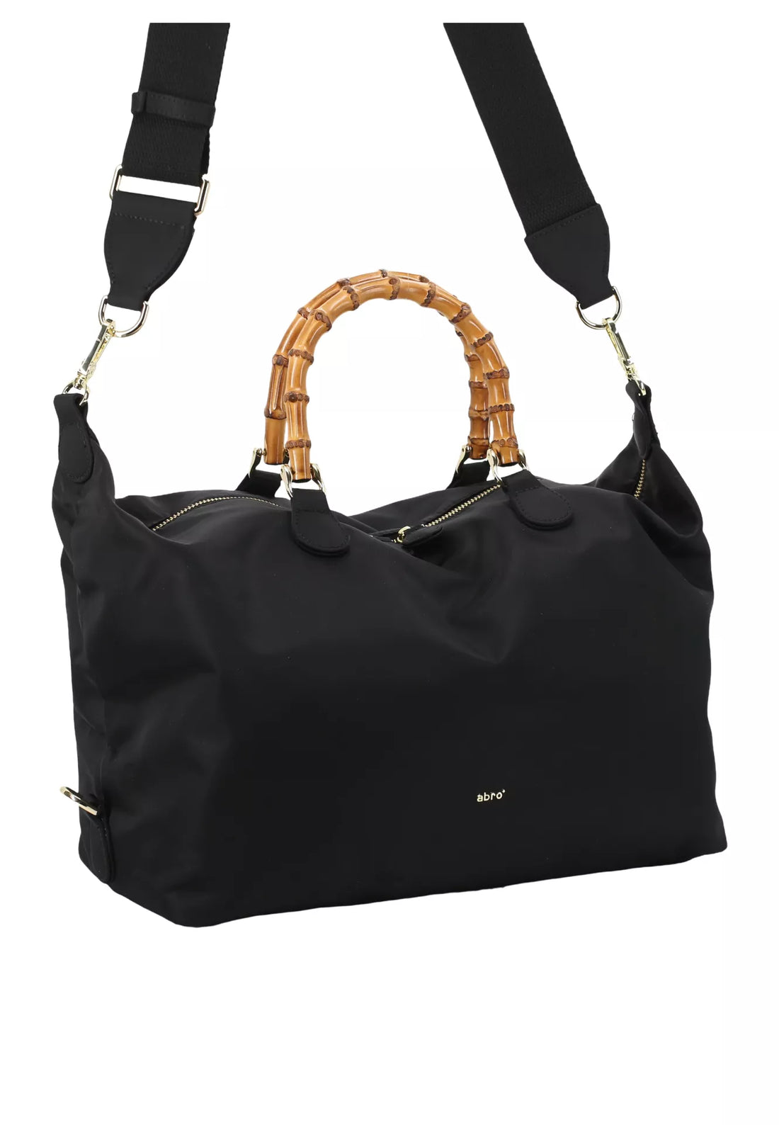 abro NYLON Shopper, schwarz