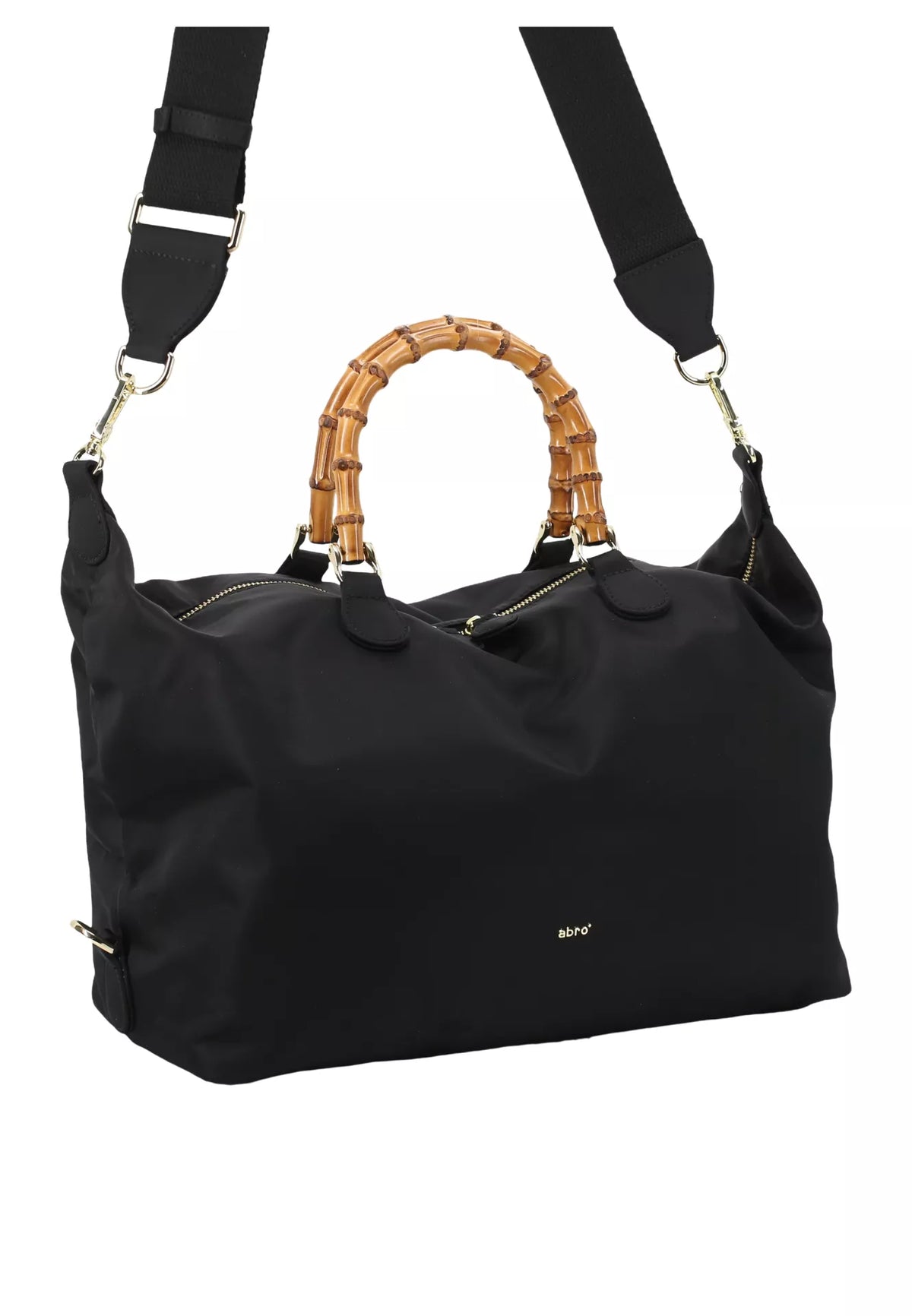 abro NYLON Shopper, schwarz