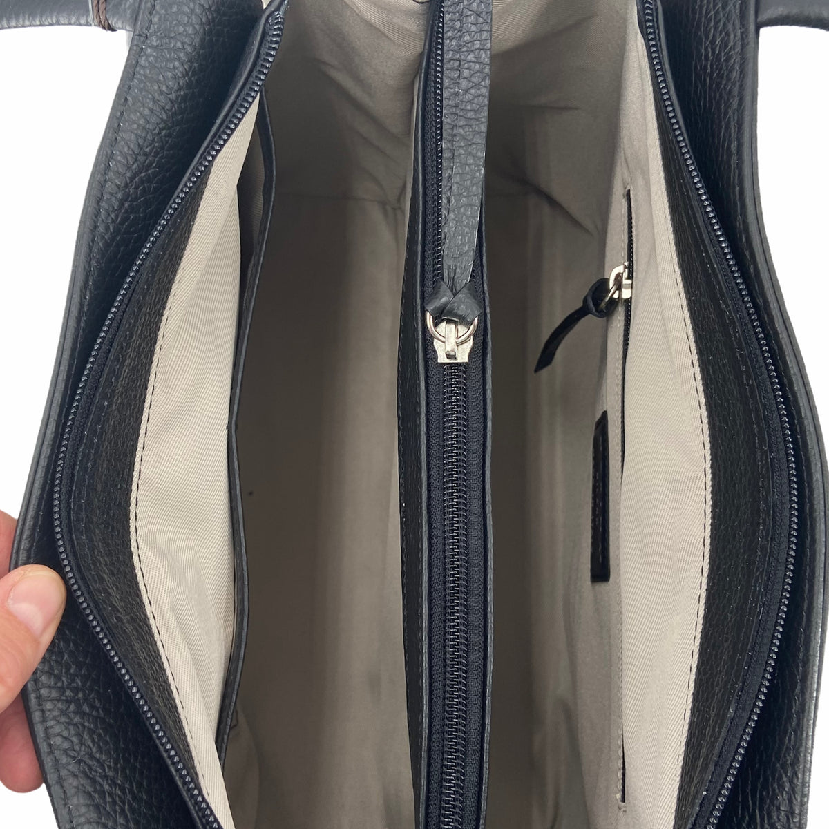 Maxima Arbeitstasche Schultertasche nero, schwarz