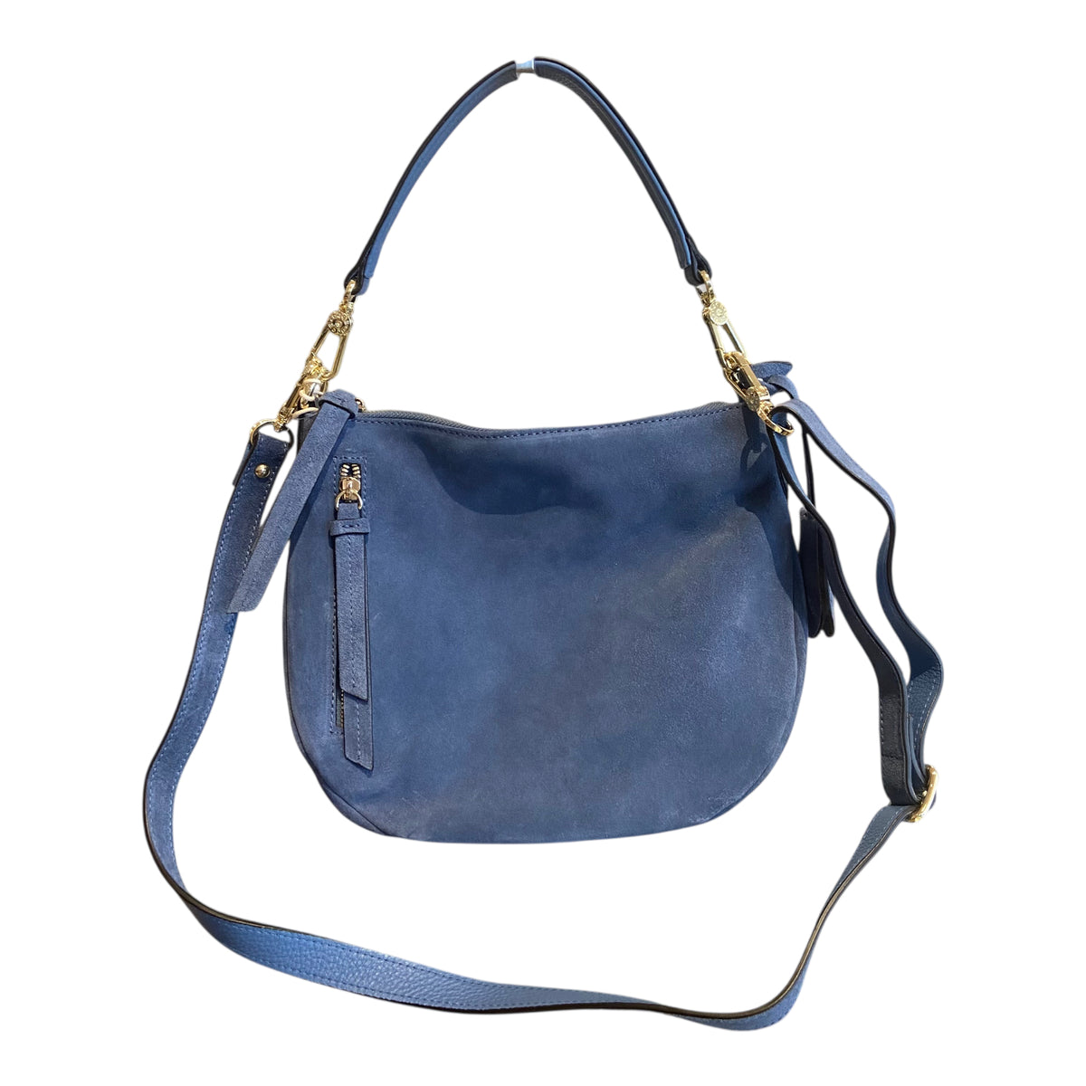 abro JUNA Hobo x-small, velour jeans