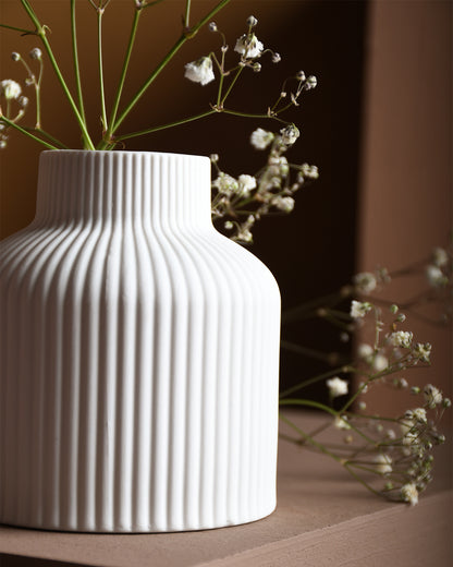 Storefactory Vase LILLHAGEN weiß