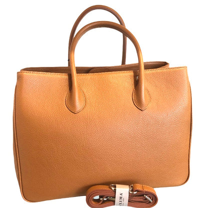 Maxima Handtasche groß biscotto cognac