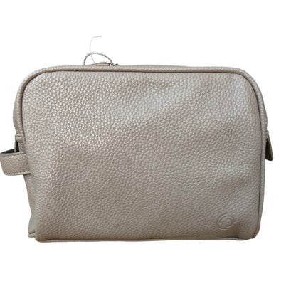 Margo München Doublezip Compact Kulturtasche taupe, beige