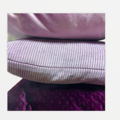 Pad Kissenhülle Casual CORD mauve Lavendel lila 40 x 40cm