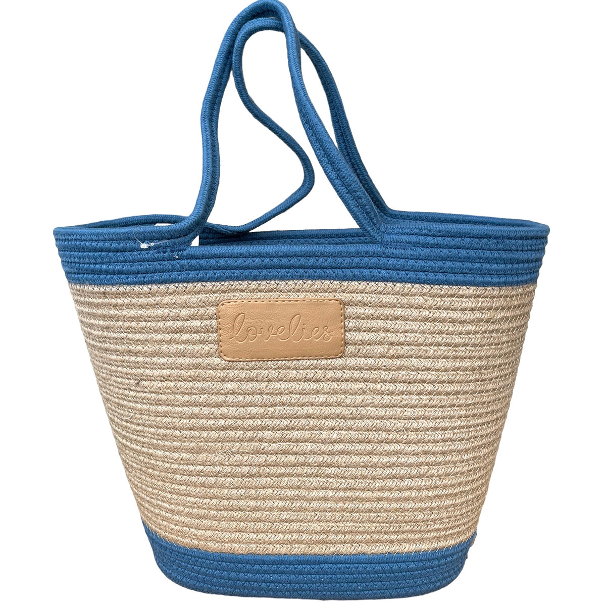 LOVELIES Sommertasche Shopper blau