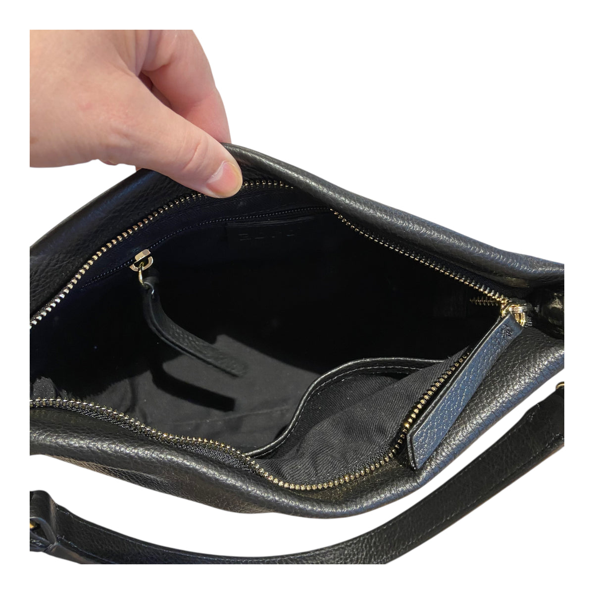 abro EBONY small Umhängetasche, schwarz
