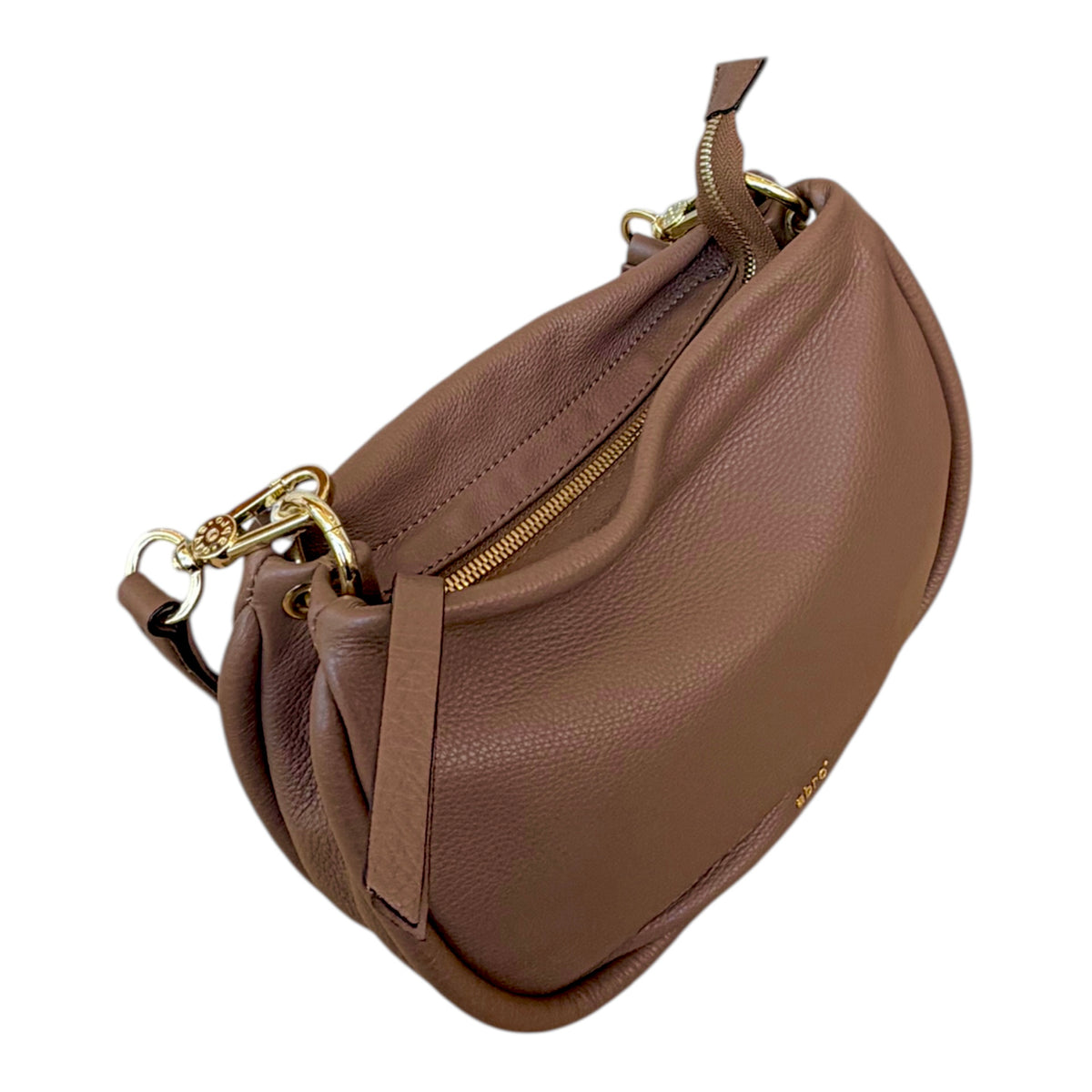 abro WILLOW Umhängetasche small camel braun