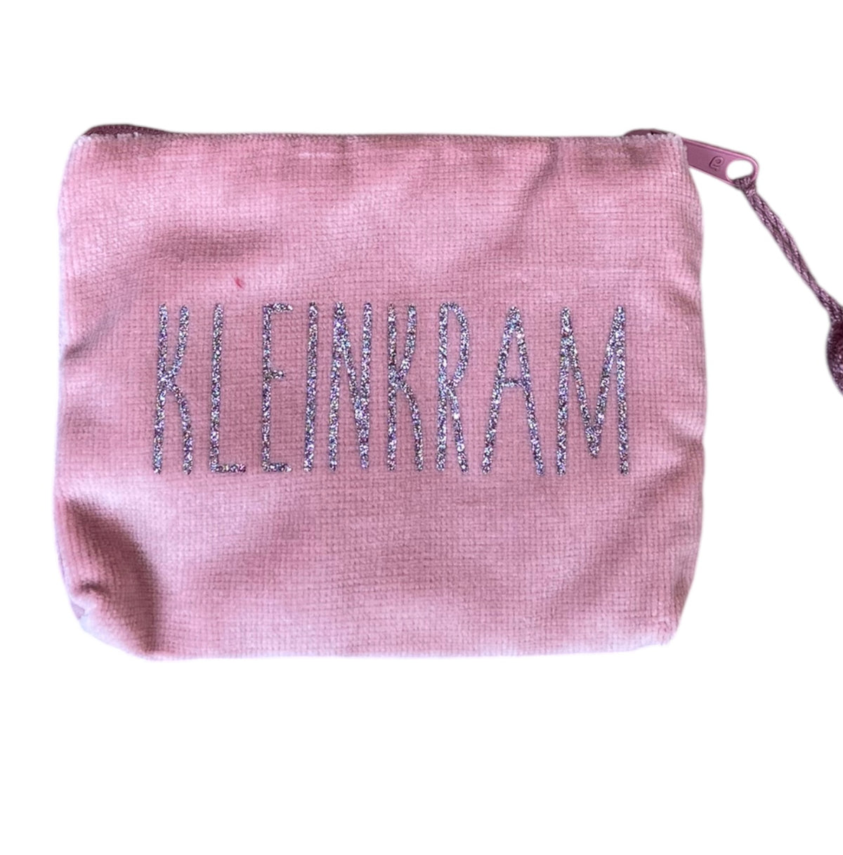 Frau Heidelberg Kosmetiktasche S rosa, konfetti Glitzer Kleinkram