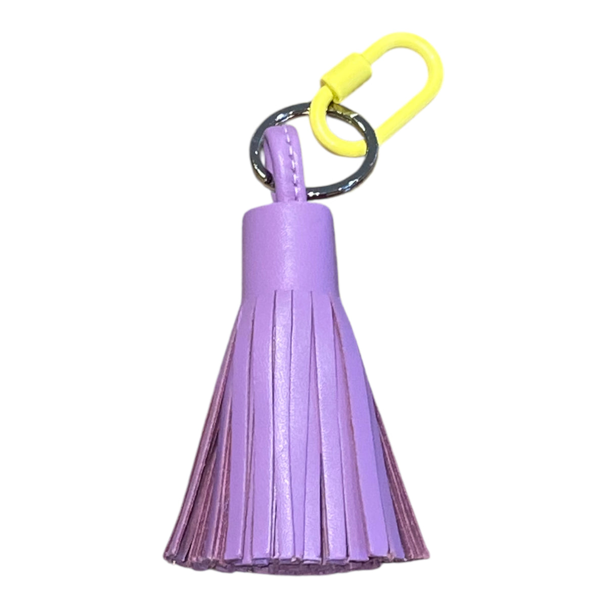 Leder Tassel Flieder – Quaste, Taschenanhänger &amp; Schlüsselanhänger