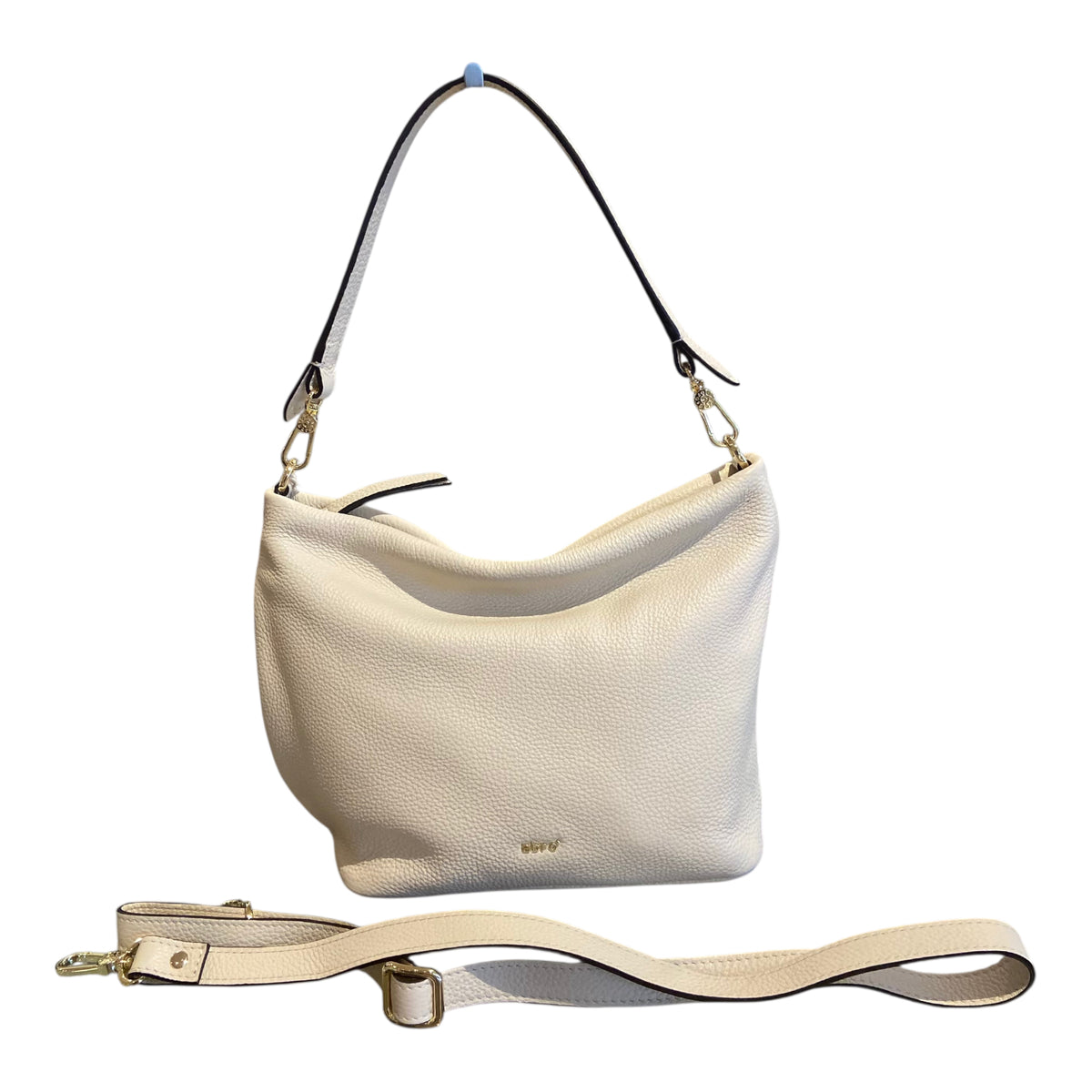 abro EBONY small Umhängetasche beige