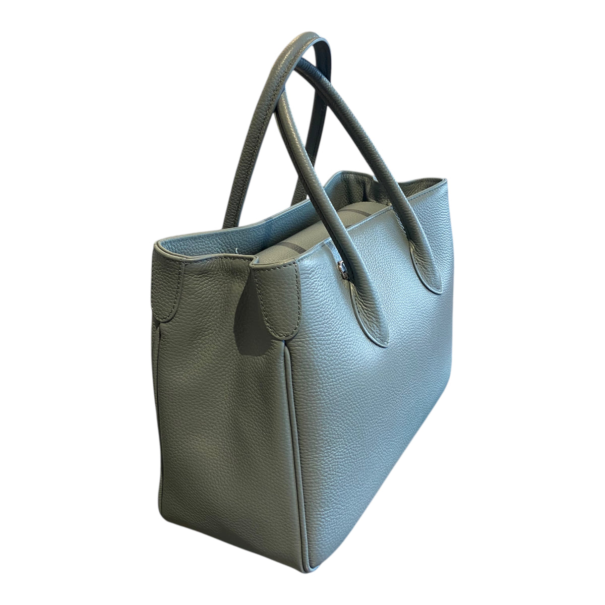 Maxima Handtasche mittel cemento, salbeiblau