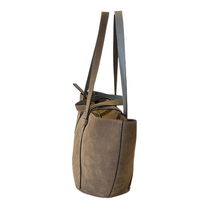 abro COSMO Shopper medium velour khaki