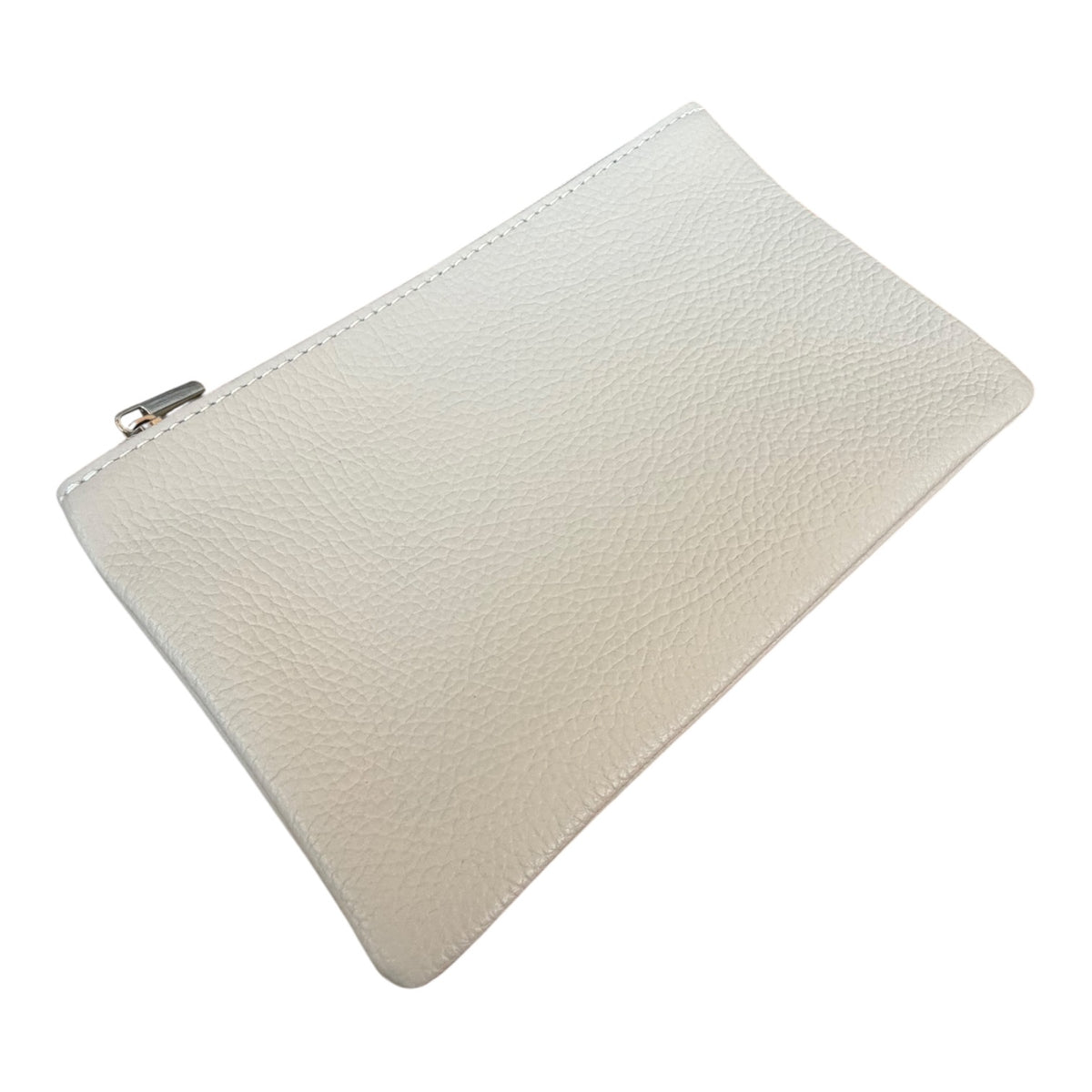 Kosmetiktasche &amp; Taschen-Organizer M aus Leder, beige