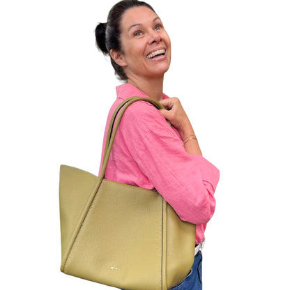 abro WILLOW Shopper small Schultertasche grün