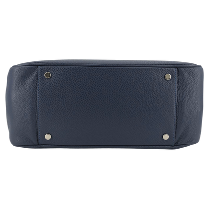 Maxima Tasche groß, dunkelblau - Von unten