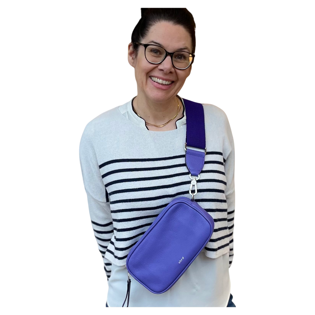 abro TINA Umhängetasche purple, lila