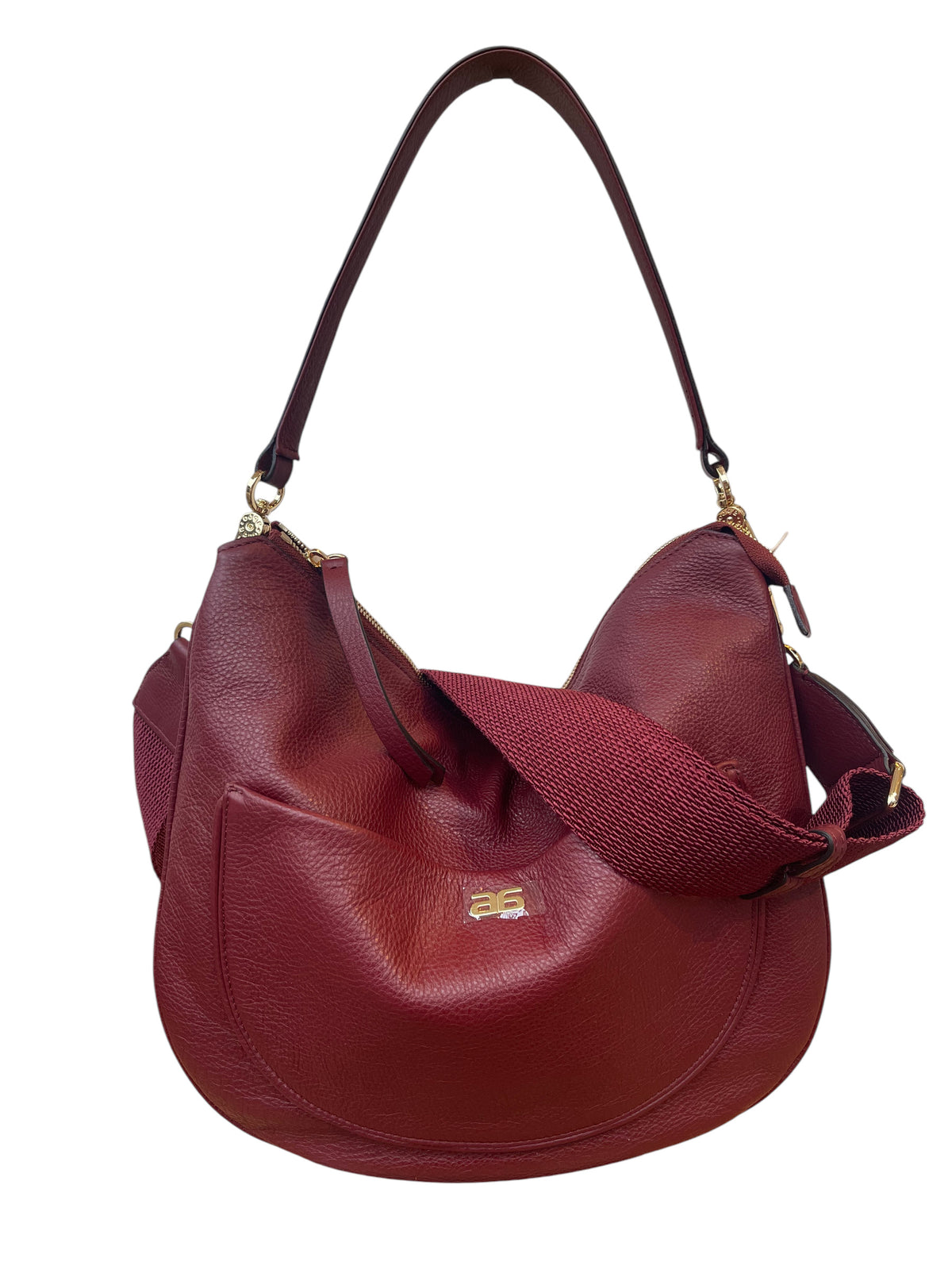 abro Hobo CLARA big, Beuteltasche, bordeaux