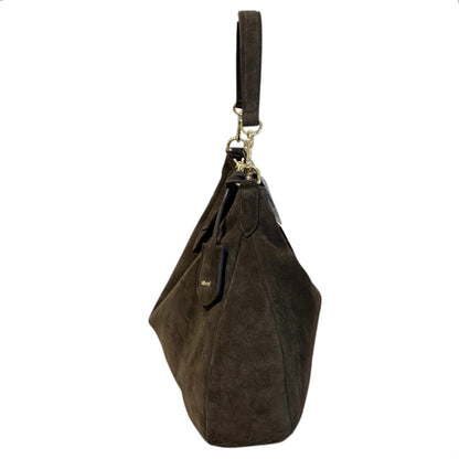 abro Juna Hobo big dark brown, dunkelbraun