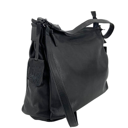 Burkely Just Jolie Schultertasche, Umhängetasche, Beuteltasche, Hobo groß schwarz