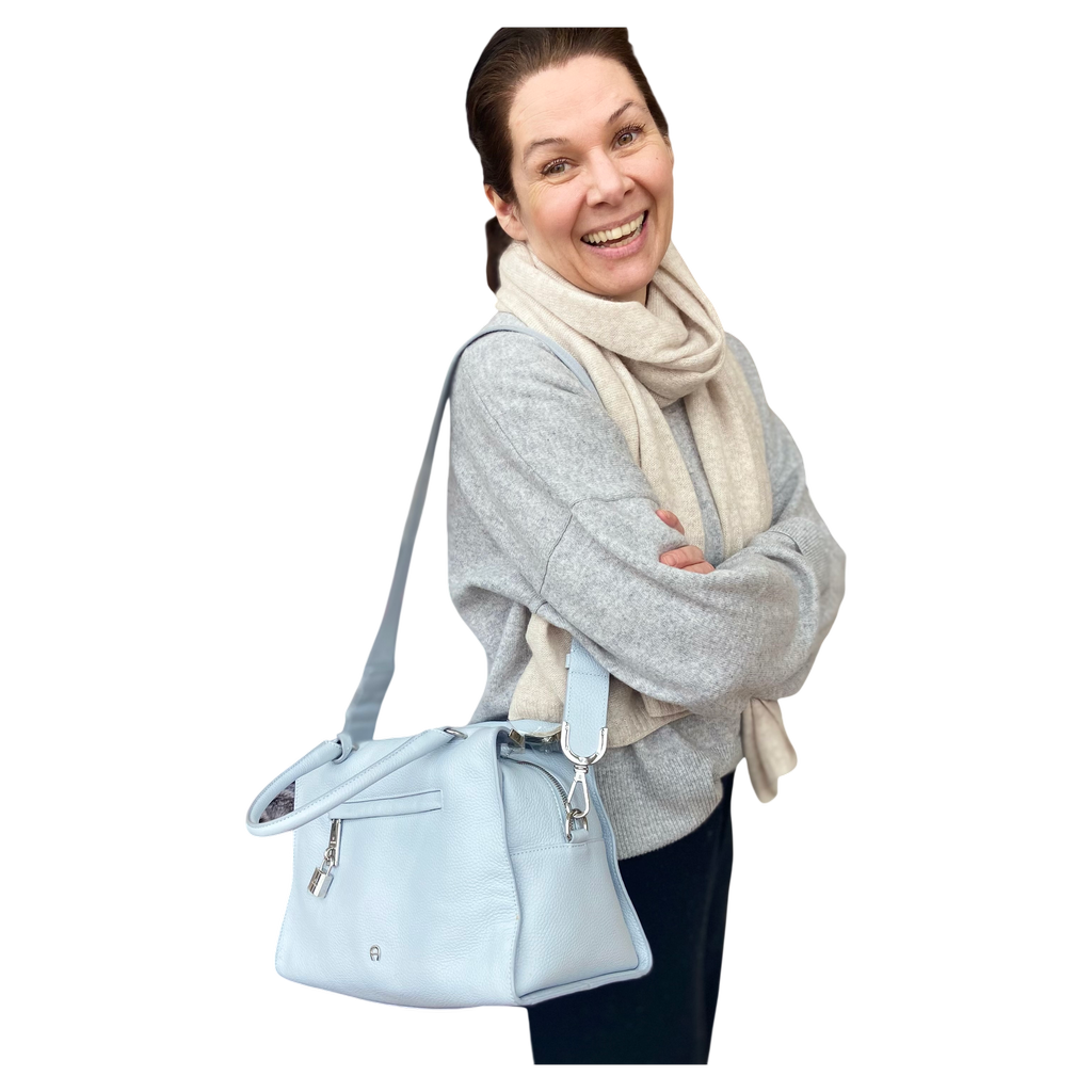 Aigner KAIA Handtasche hellgrau