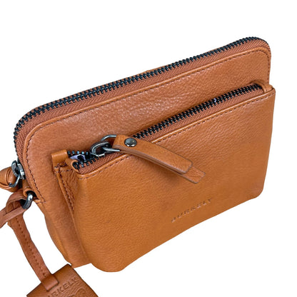 Burkely JUST JOLIE Minibag, Umhängetasche cognac