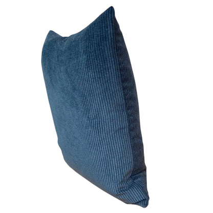 Pad Kissenhülle 40x40 CASUAL Cord, dusty blue