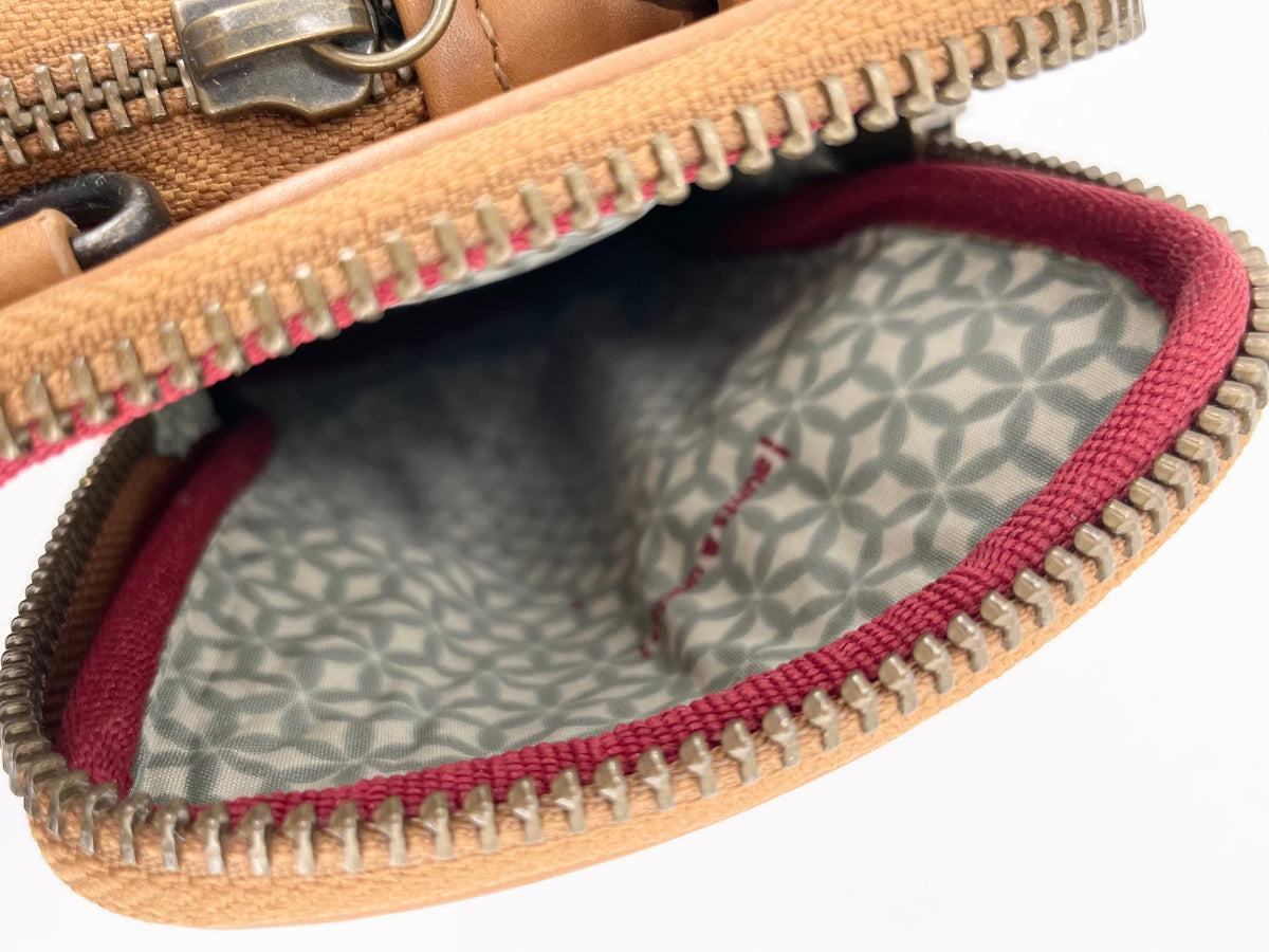 Aunts &amp; Uncles Handytasche PRUNE cognac