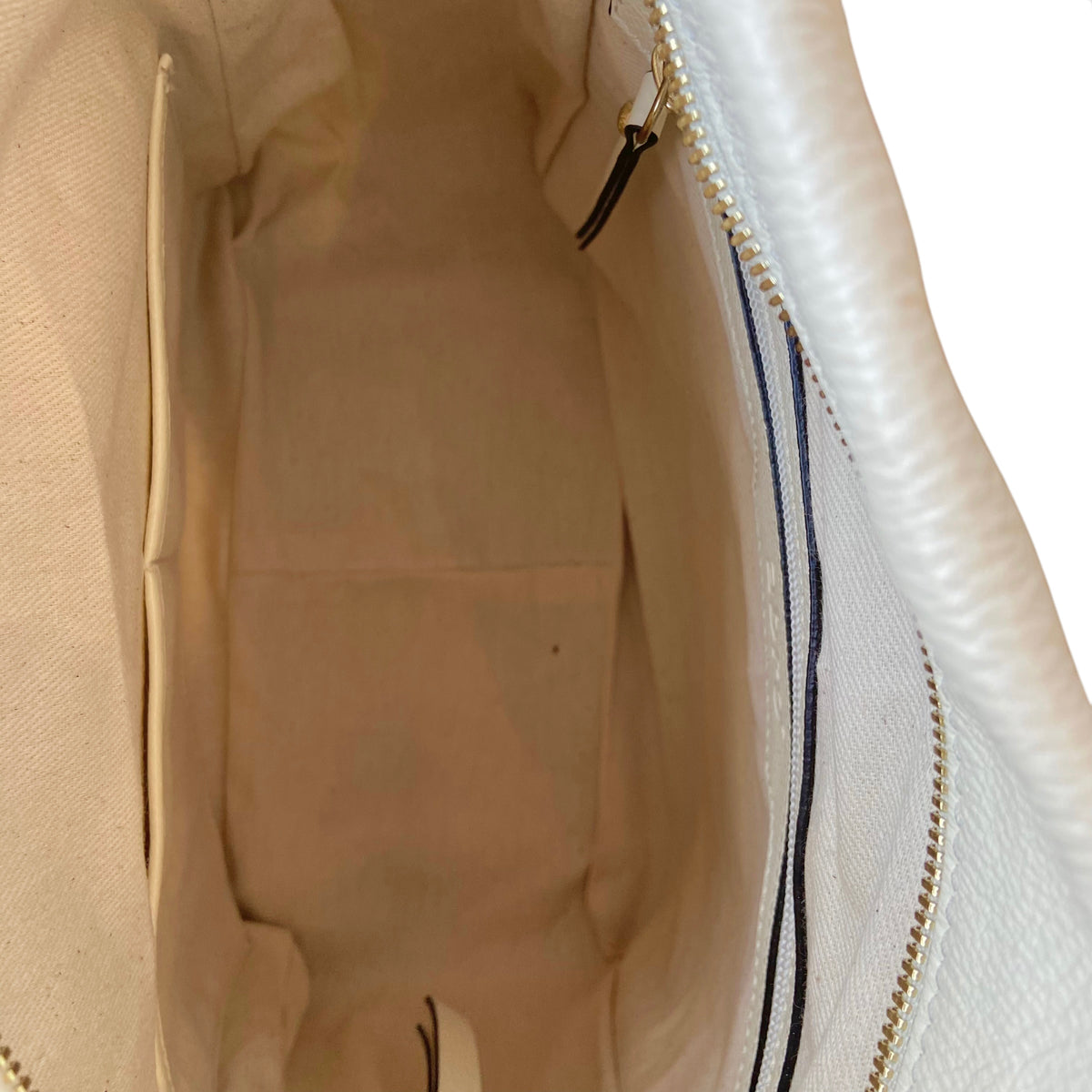 abro RAQUEL Hobo Beuteltasche small, beige