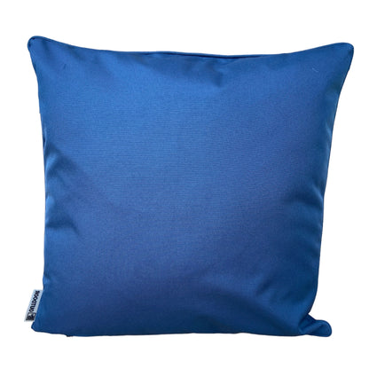 Outdoor Kissen Gartenkissen wetterfest 47 x 47 cm maritim navy blau
