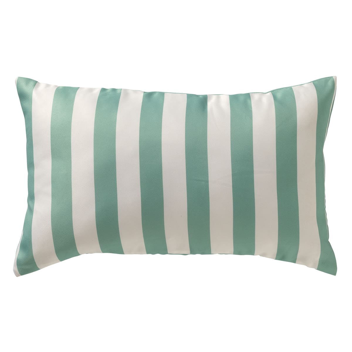 Dutch Decor SIA - Outdoor Kissen 30x50 cm - Gestreift mint weiß