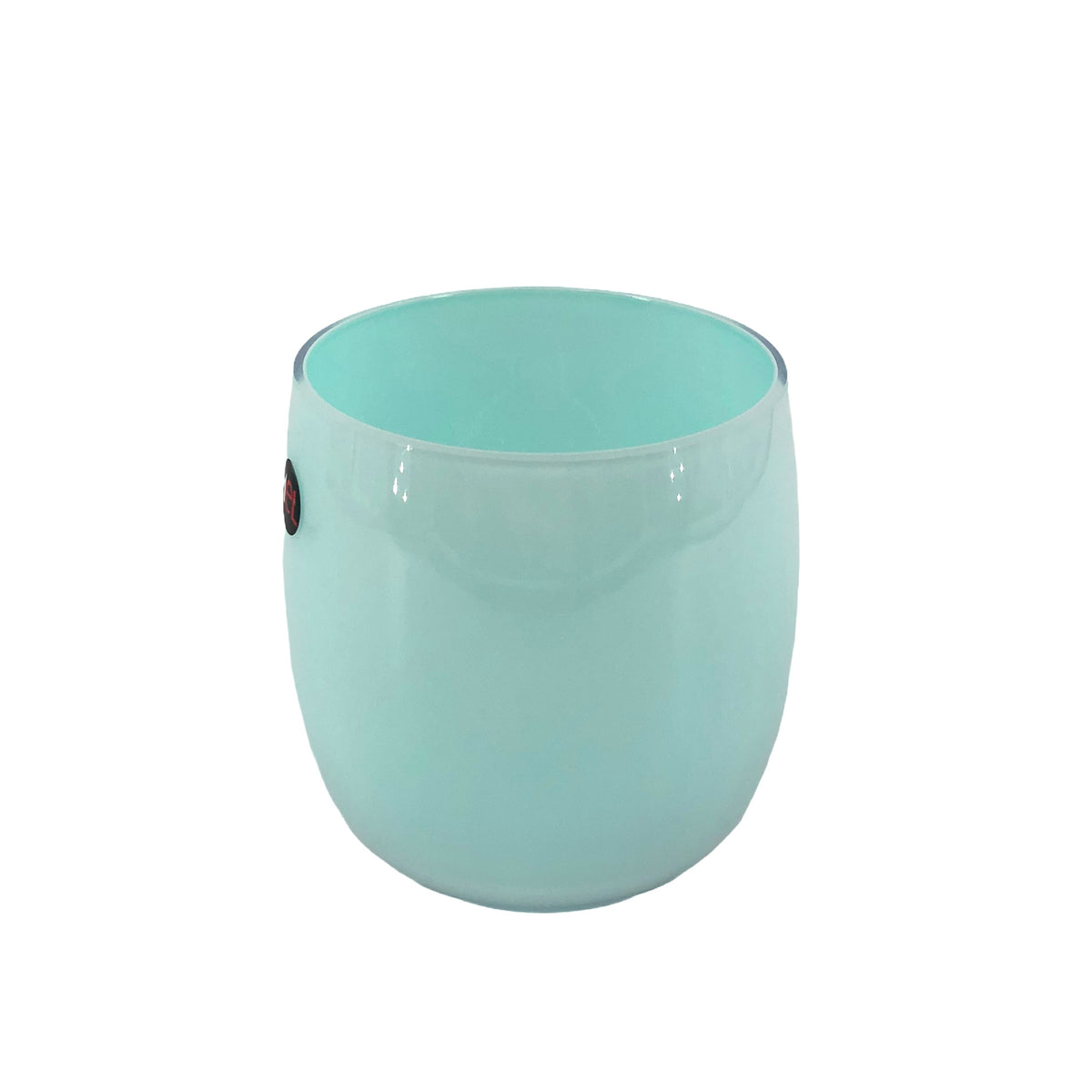 Mel Vase "Happy Spring" klein, türkis