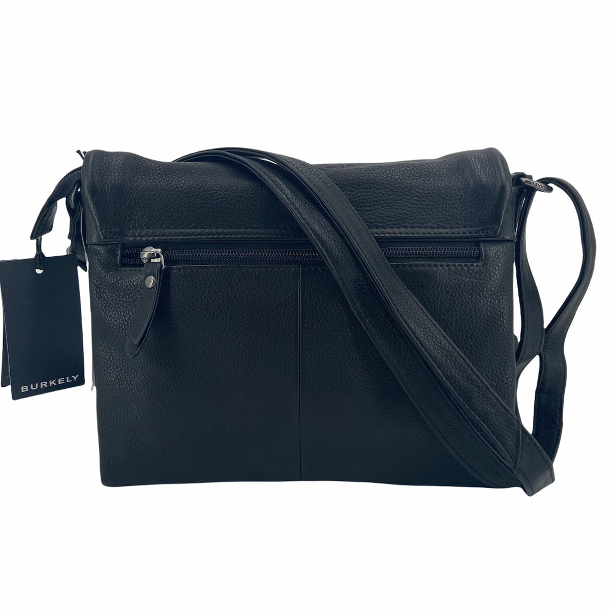 Burkely LUSH LUCY Überschlagtasche Umhängetasche schwarz