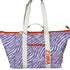 Strandtasche Sporttasche Zebra flieder lila