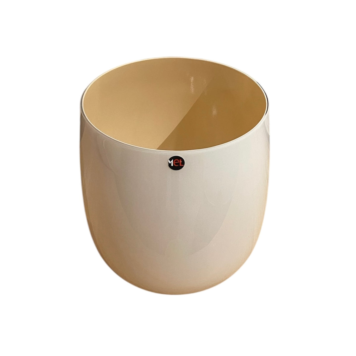 MEL Vase "Happy Spring" groß beige