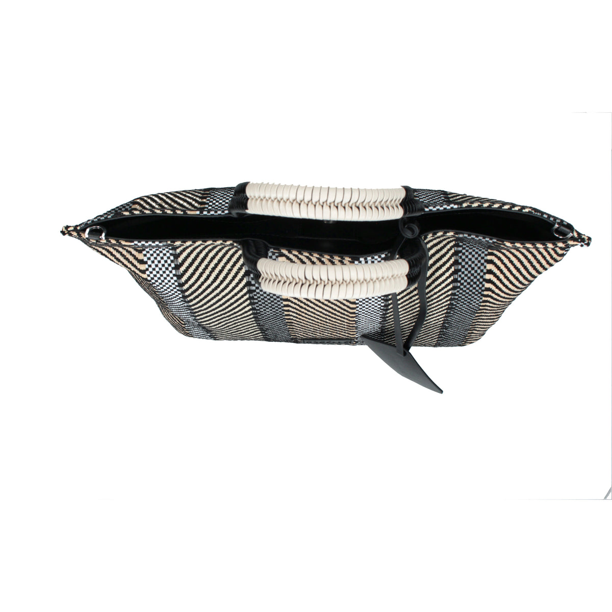 Rebelle ftc Raphia Handtasche, shell, sand