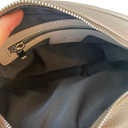 Margo München Doublezip Compact Kulturtasche taupe, beige