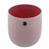 Mel Vase "Happy Spring" mittel koralle