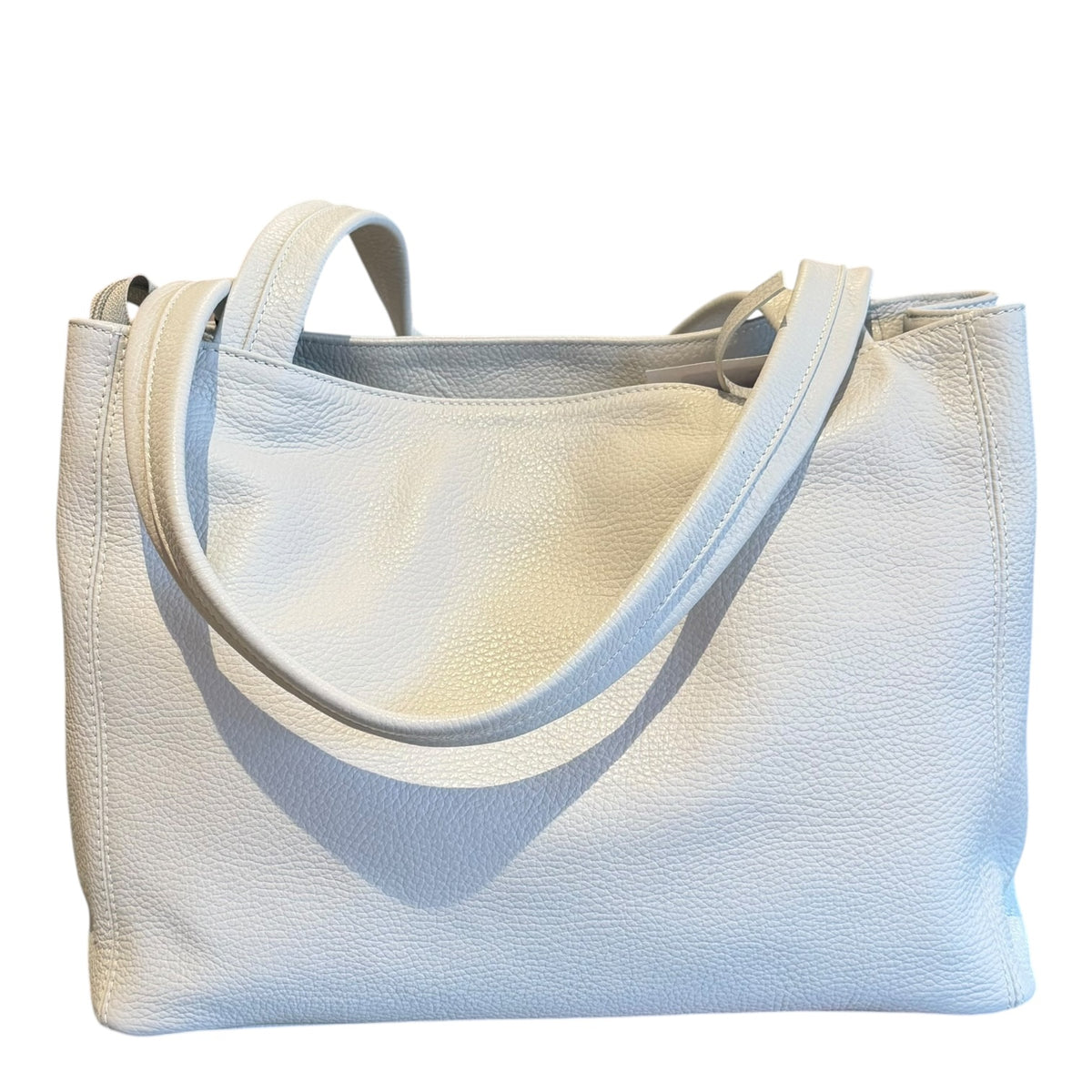 Maxima Arbeitstasche Schultertasche perla, hellgrau